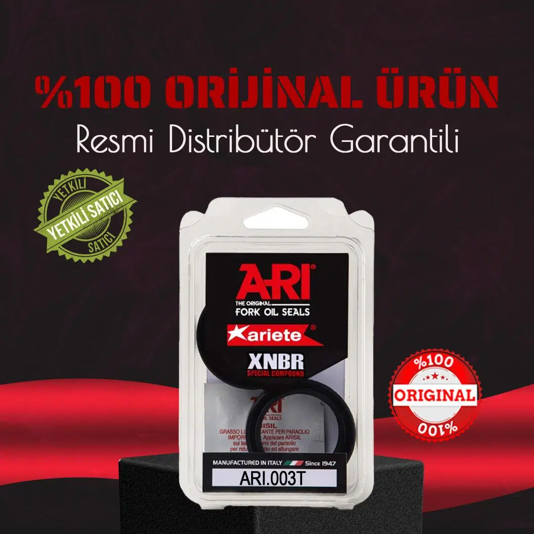 ARİETE PİAGGİO BEVERLY 400 (2021-2024) ÖN AMÖRTİSÖR YAĞ KEÇESİ ÇİFT YAYLI 35x48x11