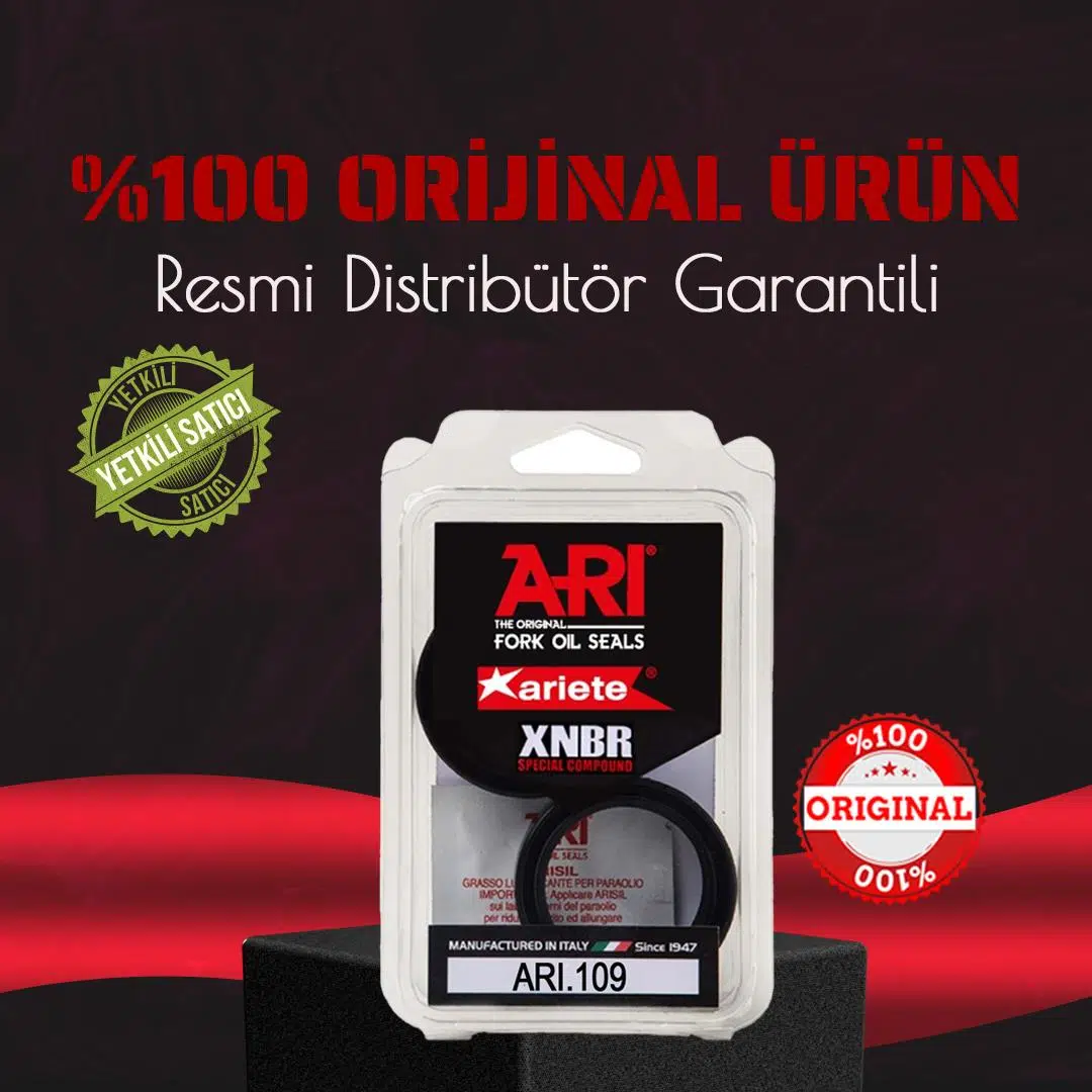 ARIETE YAMAHA MT-01 (2005-2011) ÖN AMÖRTİSÖR YAĞ KEÇESİ ÇİFT YAYLI 43X55X9,5/10,5