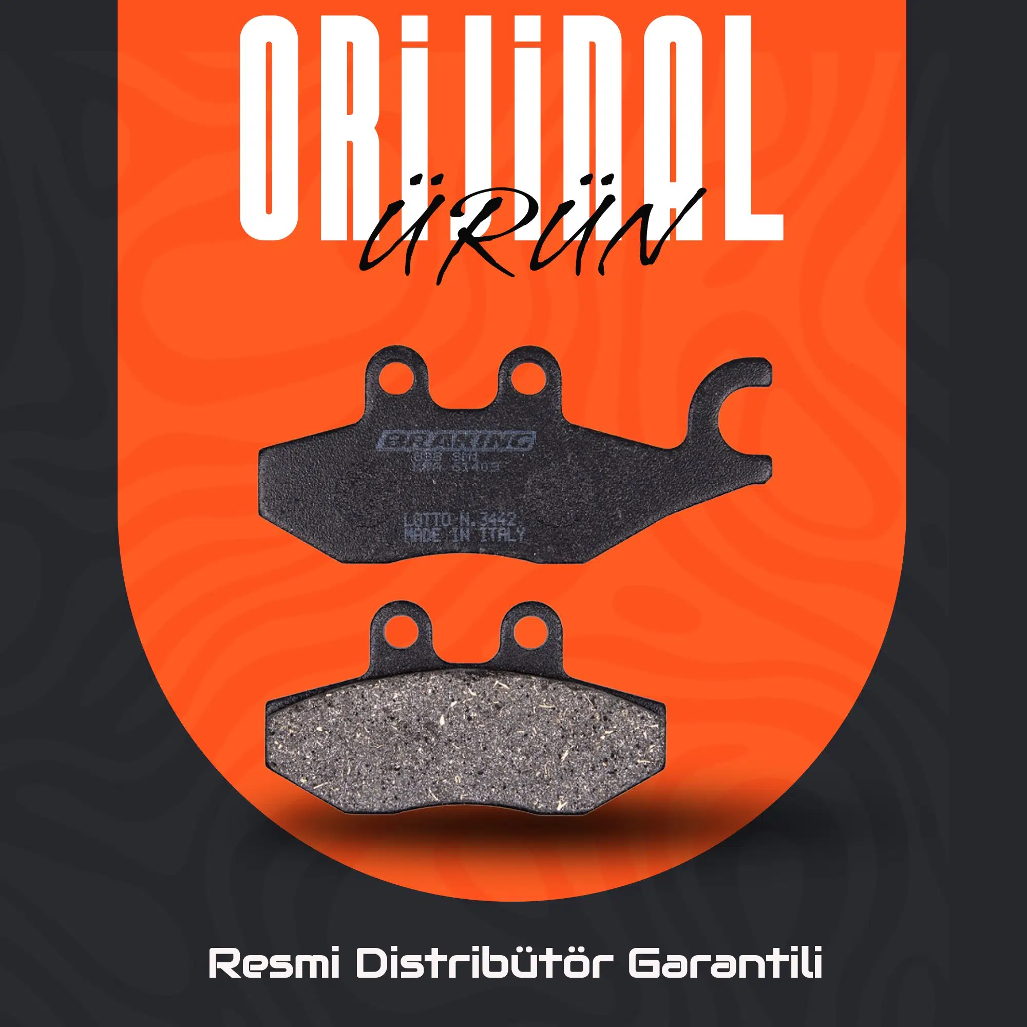 Braking Aprilia Sr Max 125 (2011-2014) Yarı Metalik Arka Fren Balatası