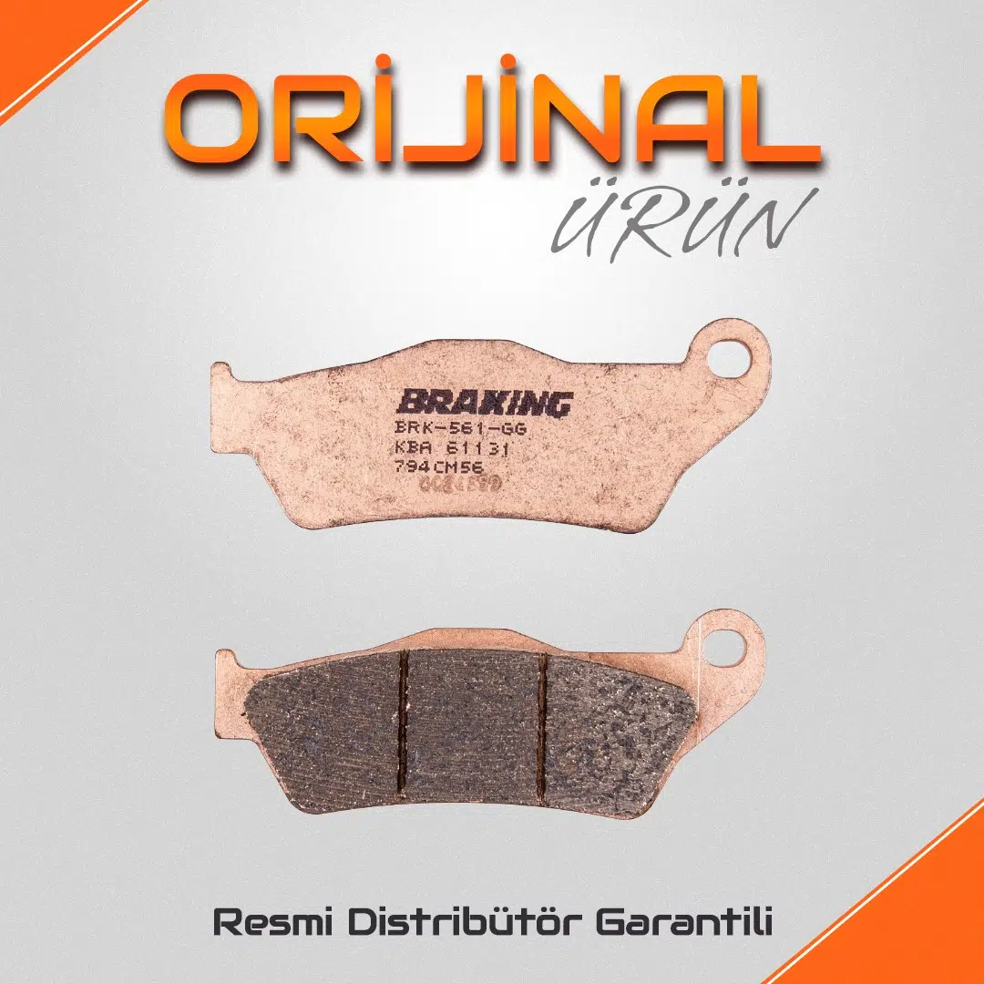 Braking Bmw K1300 Gt (2009-2010) Sinterli Arka Fren Balatası