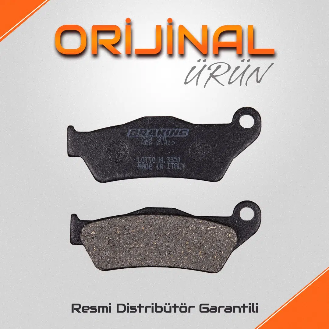 Braking Bmw R1100rt (1996-2001) Yarı Metalik Arka Fren Balatası