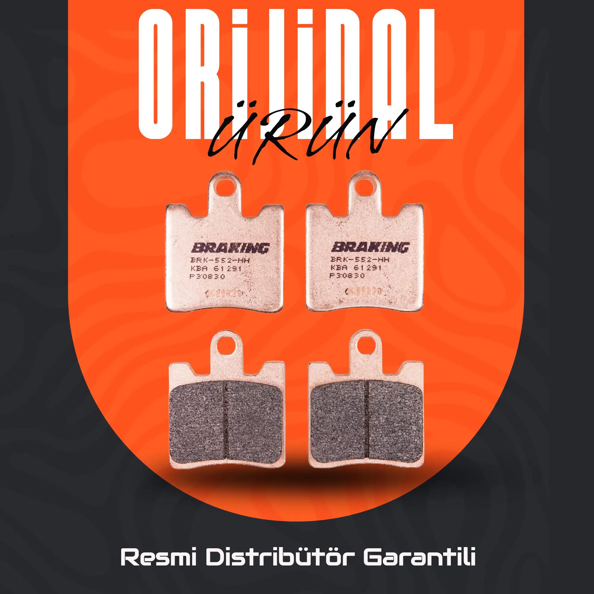 Braking Dealim S3 250 (2012-2014) Sinterli Ön Fren Balatası