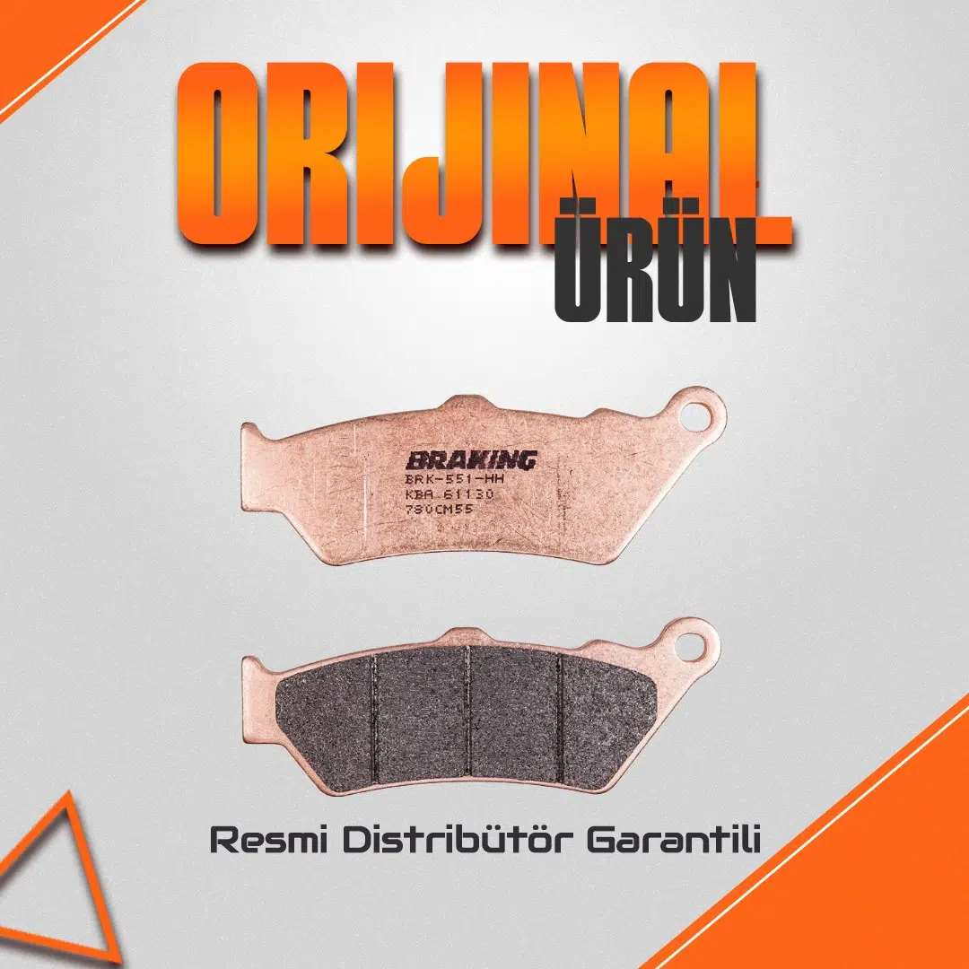 Braking Ducati Diavel 1200 (2011-2018) Sinterli Arka Fren Balatası