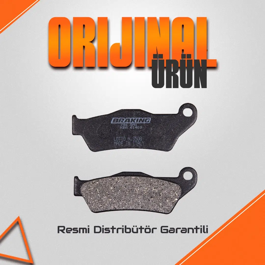 Braking Ducati Multıstrada V4s 1158 (2021-2022) Yarı Metalik Arka Fren Balatası
