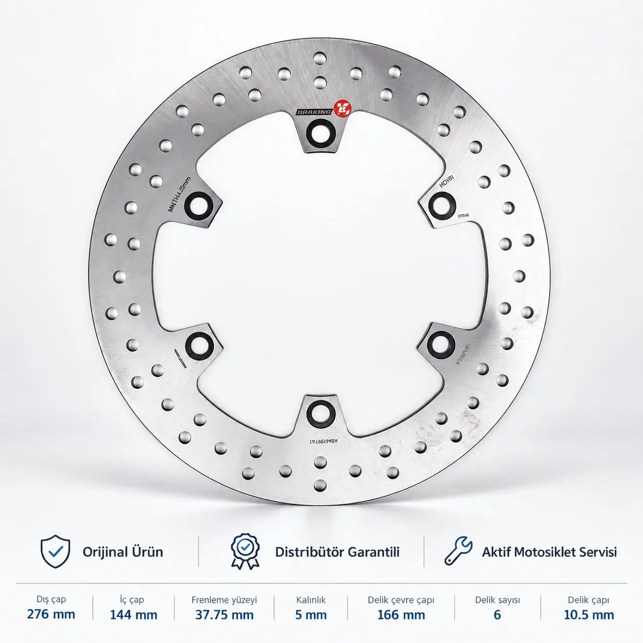 Braking Honda Nt 700 (2006-2012) Arka Fren Diski
