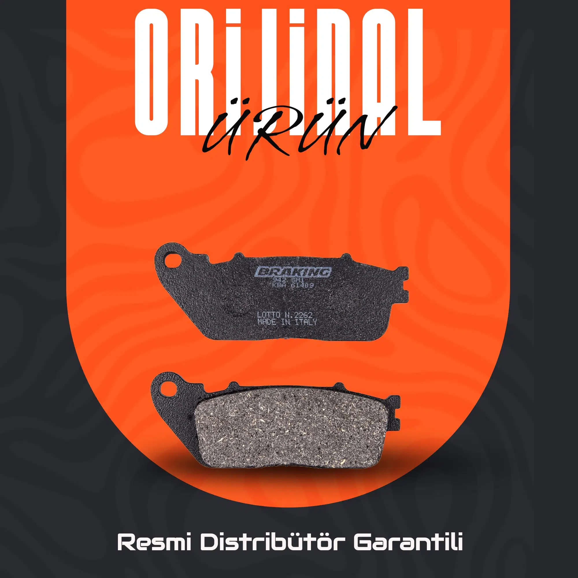 Braking Honda Vfr1200f (2010-2016) Yarı Metalik Arka Fren Balatası