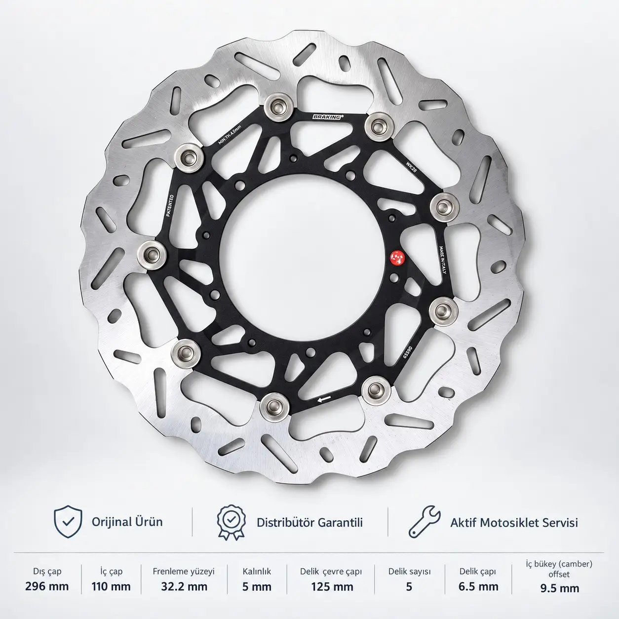 Braking Honda X-Adv 750 (2017-2025) Performans Sağ Ön Fren Diski