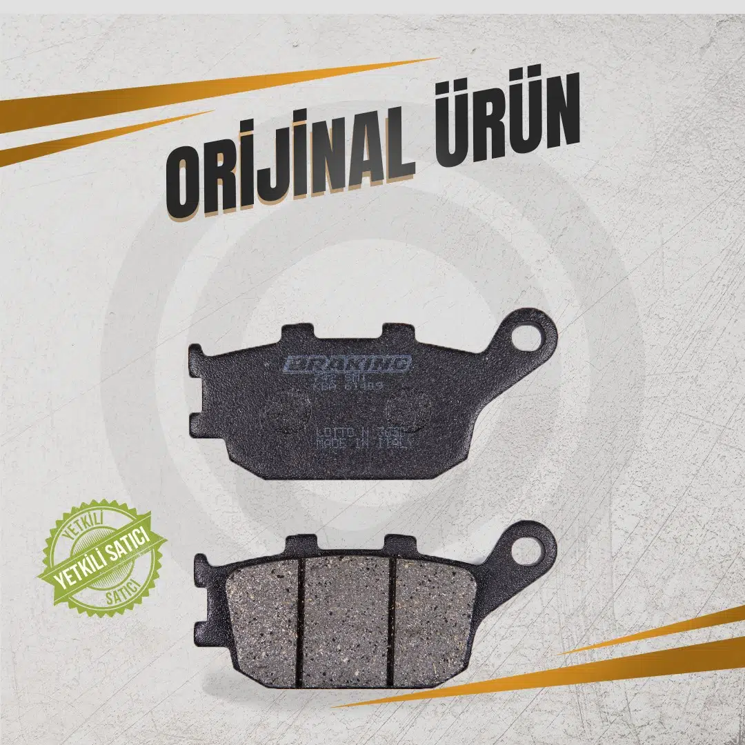 BRAKİNG HONDA XL750 TRANSALP (2022-2024) YARI METALİK ARKA FREN BALATASI