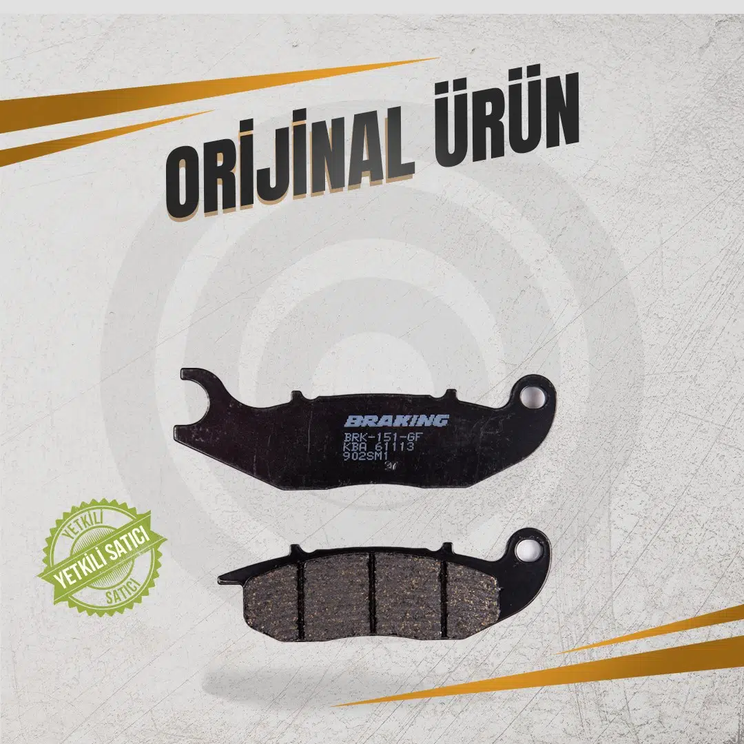 BRAKİNG HONDA XL750 TRANSALP (2023-2024) YARI METALİK SAĞ ÖN FREN BALATASI