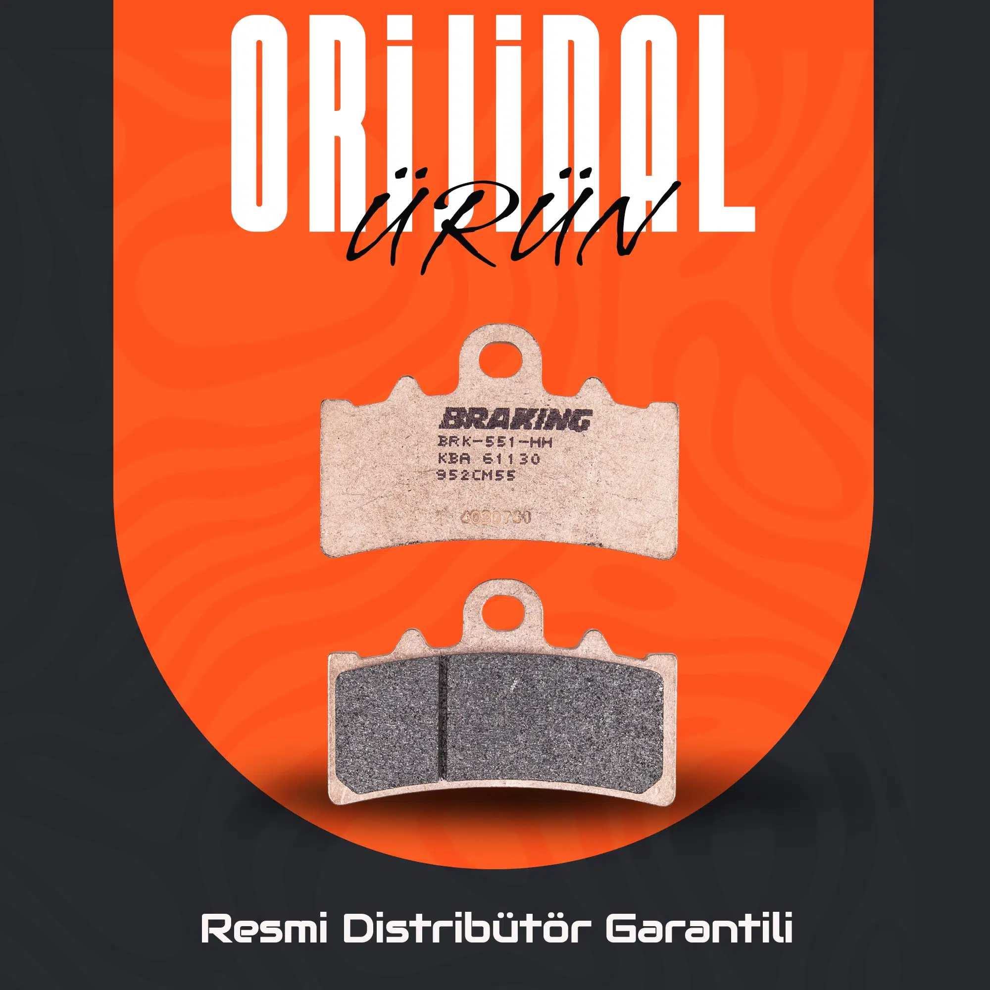 Braking Ktm Duke 125 (2011-2024) Sinterli Ön Fren Balatası