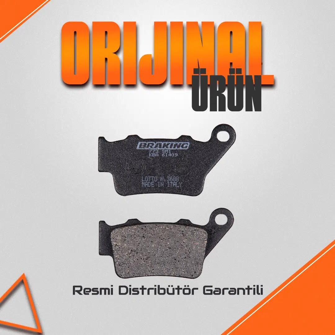 Braking Ktm Rc 200 (2014-2019) Yarı Metalik Arka Fren Balatası