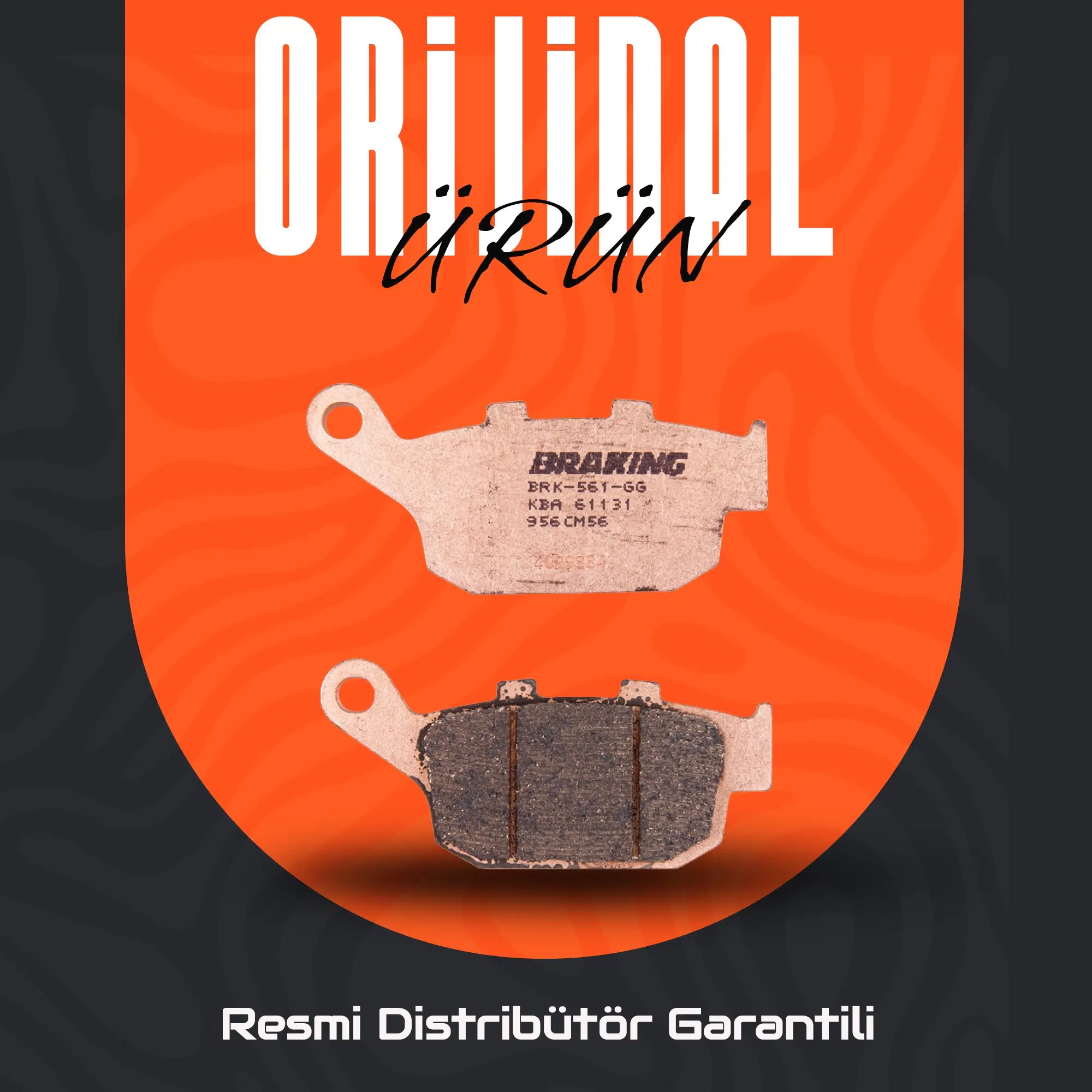 Braking Suzuki Gladıus (2009-2016) Sinterli Arka Fren Balatası