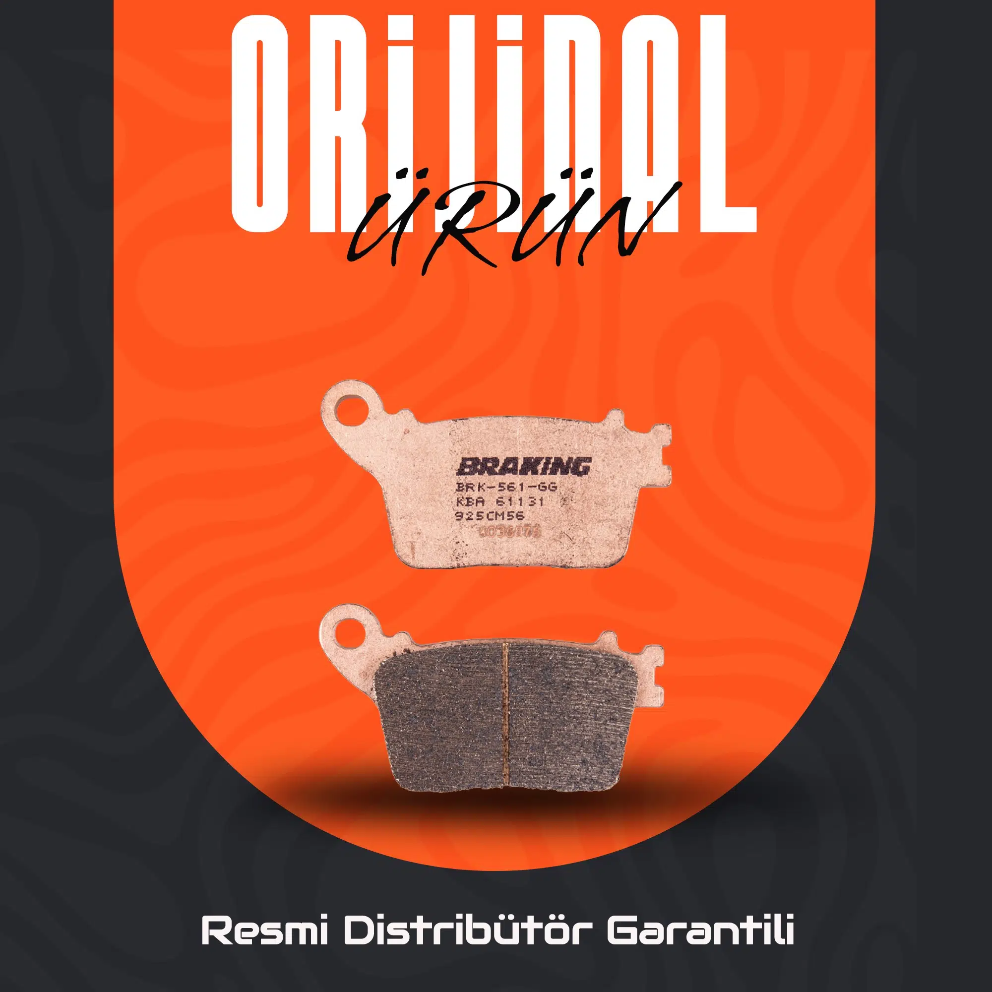 Braking Suzuki Gsx-R 1000r (2017-2020) Sinterli Arka Fren Balatası