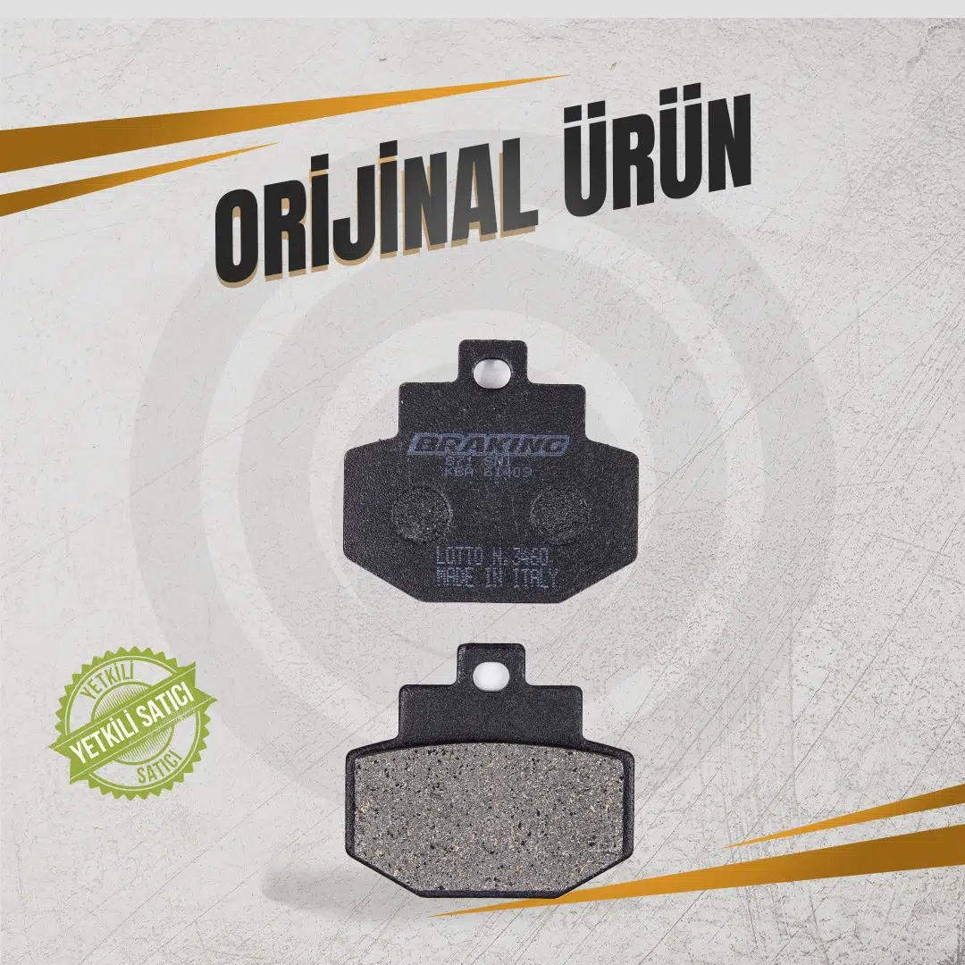 Braking Vespa 946 125 (2013-2018) Yarı Metalik Arka Fren Balatası