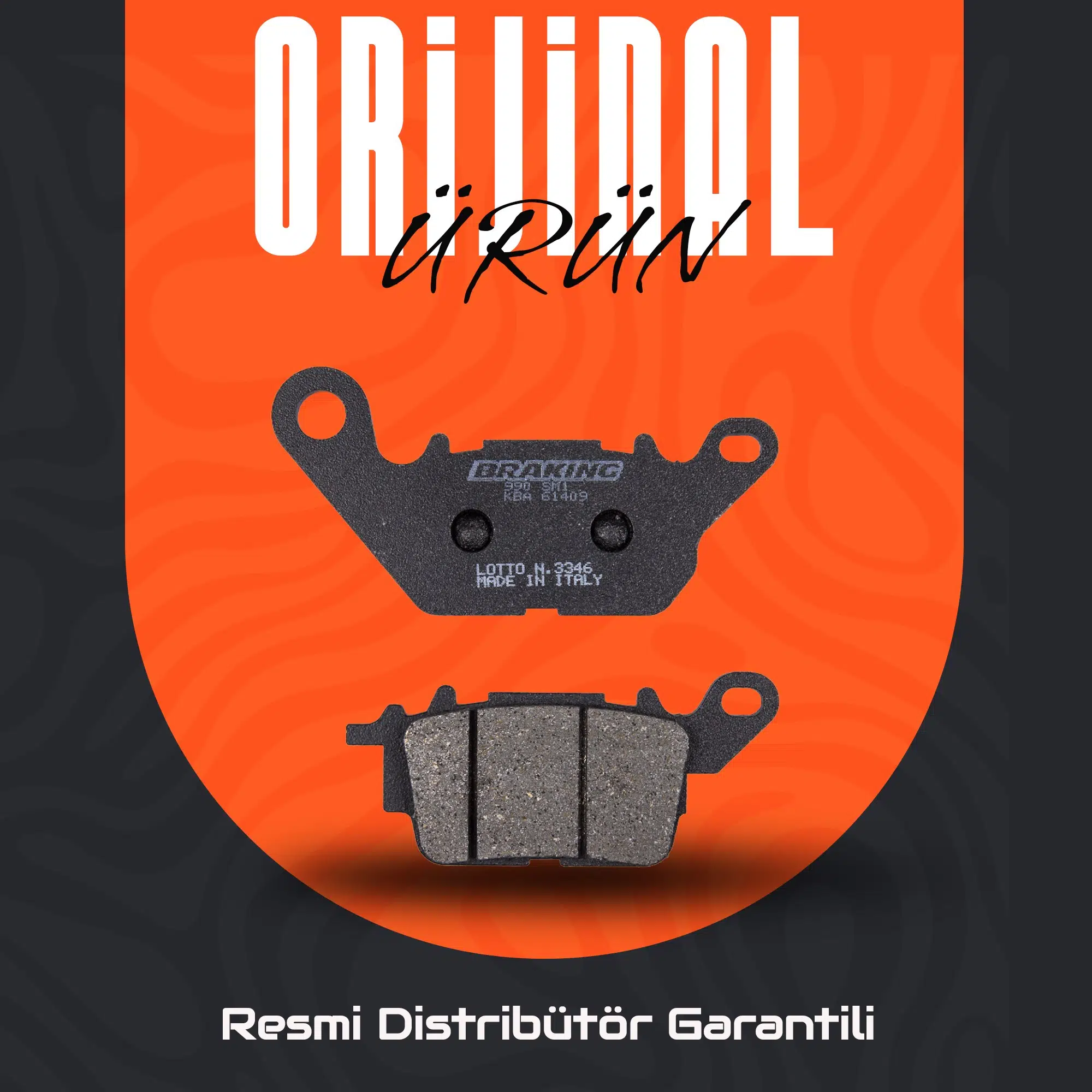 Braking Yamaha Delight 125 (2014-2020) Karbon Seramik Ön Fren Balatası