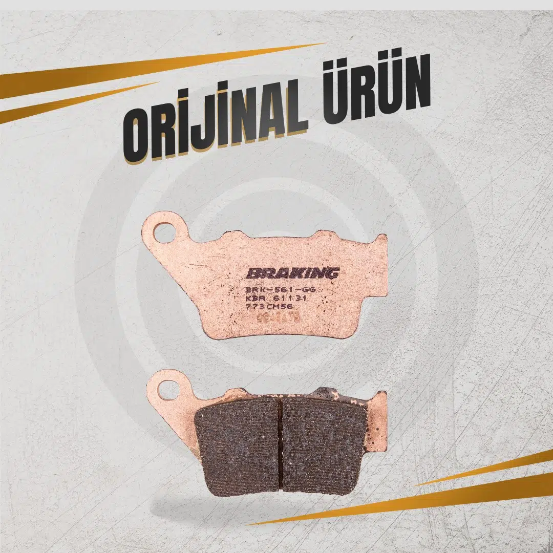 Braking Yamaha Xt X 660 (2004-2009) Sinterli Arka Fren Balatası