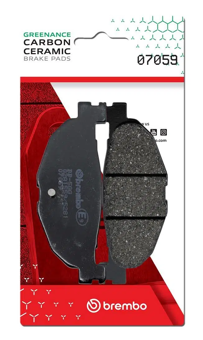 BREMBO YAMAHA TMAX 500 (2004-2011) KARBON SERAMİK ARKA FREN BALATASI