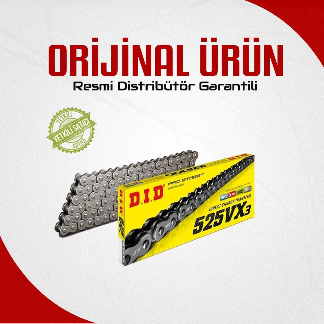 Dıd Aprilia Srv 850 (2012-2017) 525-102 X-Ringli Zincir (Çelik Renk)