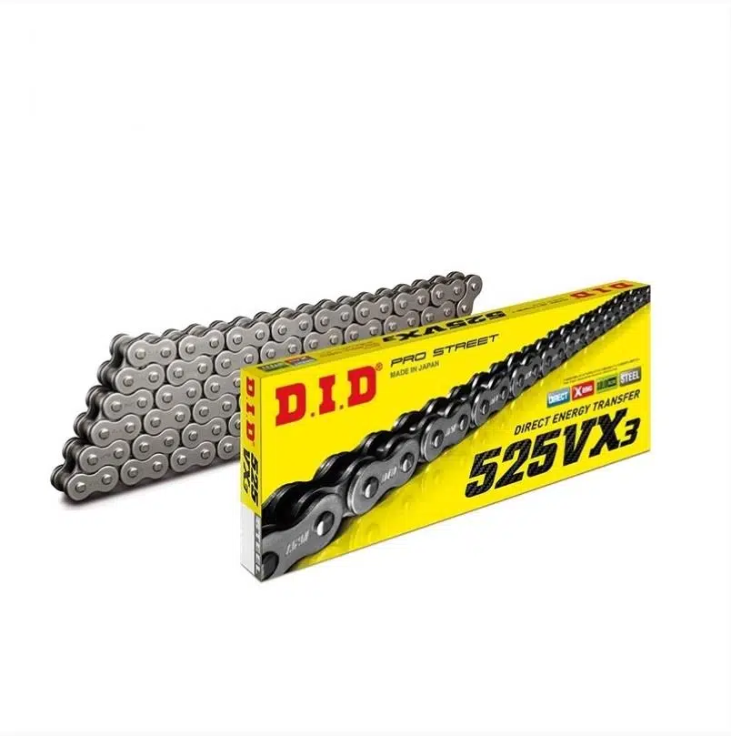 DID BMW S1000 RR (2010-2024) 525-120 X-RİNGLİ ZİNCİR (ÇELİK RENK)