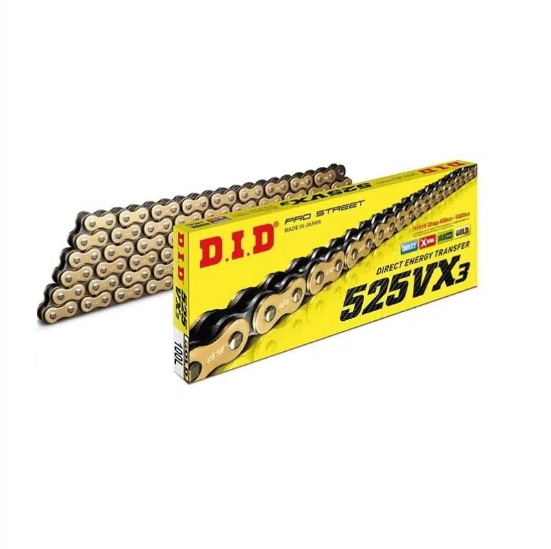 DID DUCATİ DİAVEL 1200 (2011-2018) 525-118 X-RİNGLİ ZİNCİR (GOLD RENK)