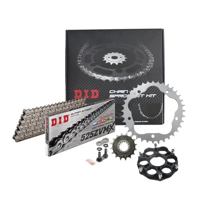 DID DUCATİ MONSTER 1200 ZİNCİR DİŞLİ SETİ (2014-2020) ZVMX ZİNCİR (ÇELİK RENK)