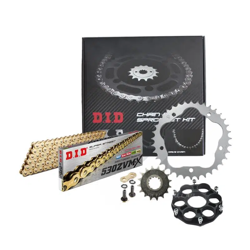 DID DUCATİ MULTİSTRADA 1200 PİKES PEAK ZİNCİR DİŞLİ SETİ (2012-2017) ZVMX ZİNCİR (GOLD RENK)