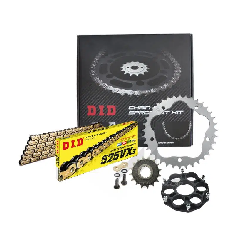 DID DUCATİ PANİGALE 1299 S ZİNCİR DİŞLİ SETİ (2015-2017) VX3 X-RİNGLİ ZİNCİR (GOLD RENK)