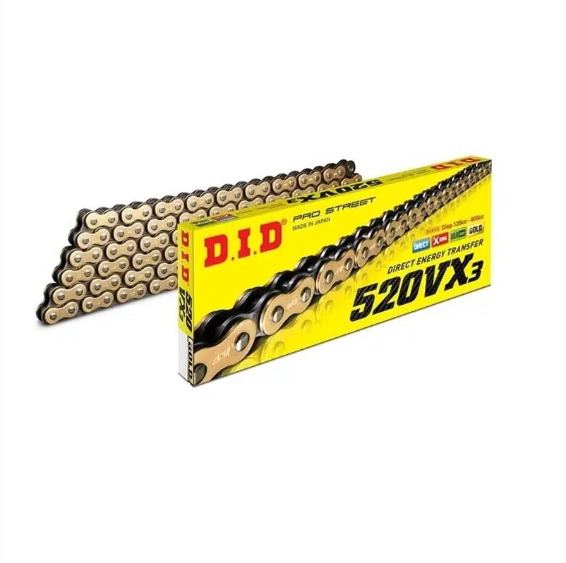 DID GAS GAS EC 250 F (2012-2014) 520-118 X-RİNGLİ ZİNCİR (GOLD RENK)