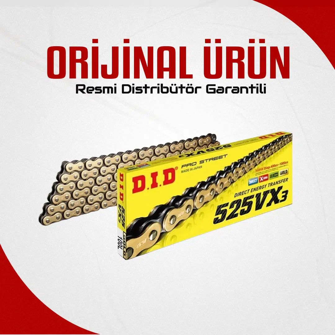 Dıd Ktm 990 Adventure (2005-2013) 525-118 X-Ringli Zincir (Gold Renk)