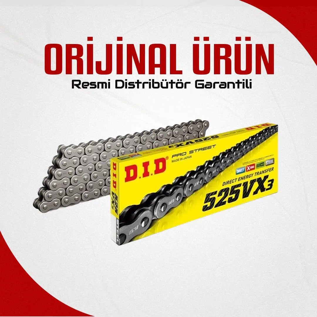 Dıd Mv Agusta F4 (2004-2007) 525-120 X-Ringli Zincir (Çelik Renk)