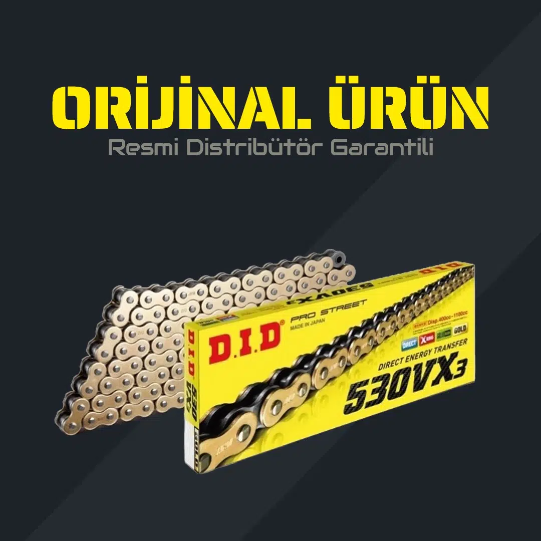 Dıd Suzuki Gsx 750f (1998-2006) 530-116 X-Ringli Zincir (Gold Renk)