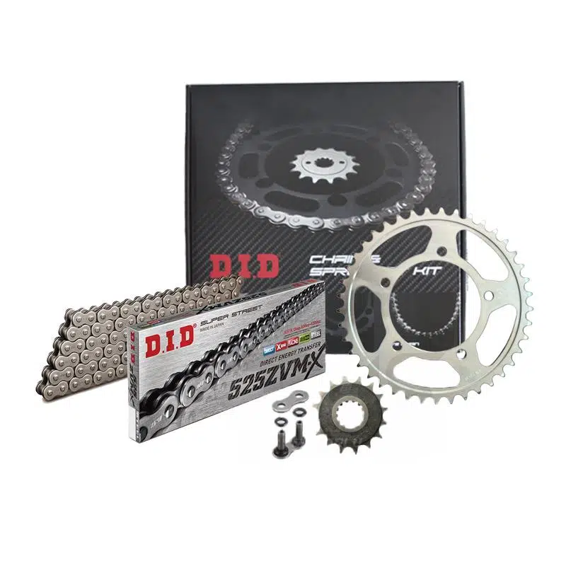 DID TRİUMPH THRUXTON 865 ZİNCİR DİŞLİ SETİ (2007-2015) ZVMX ZİNCİR (ÇELİK RENK)