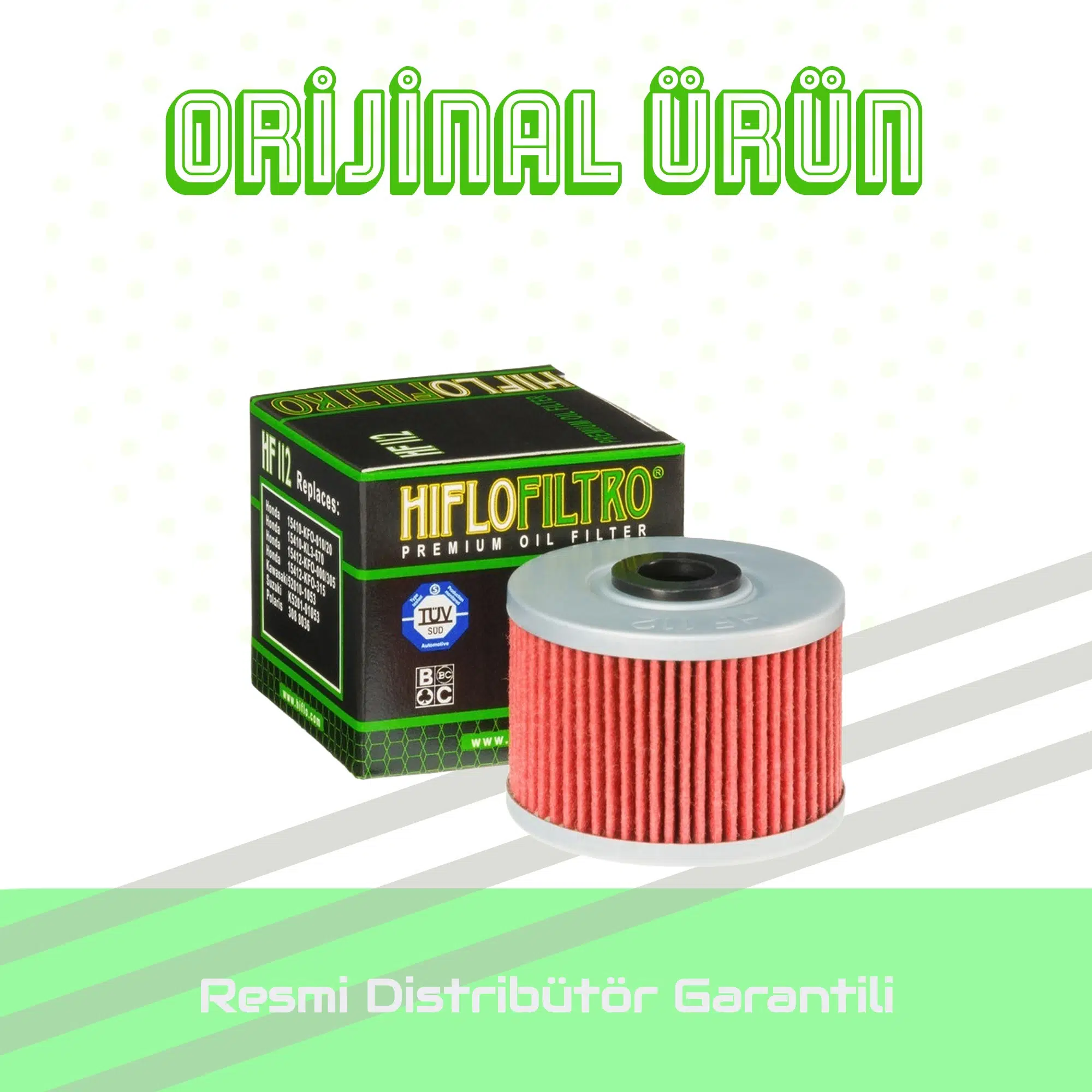 Hiflo Hf112 Honda Vfr1200x Crosstourer (2012-2018) Dct Yağ Filtresi