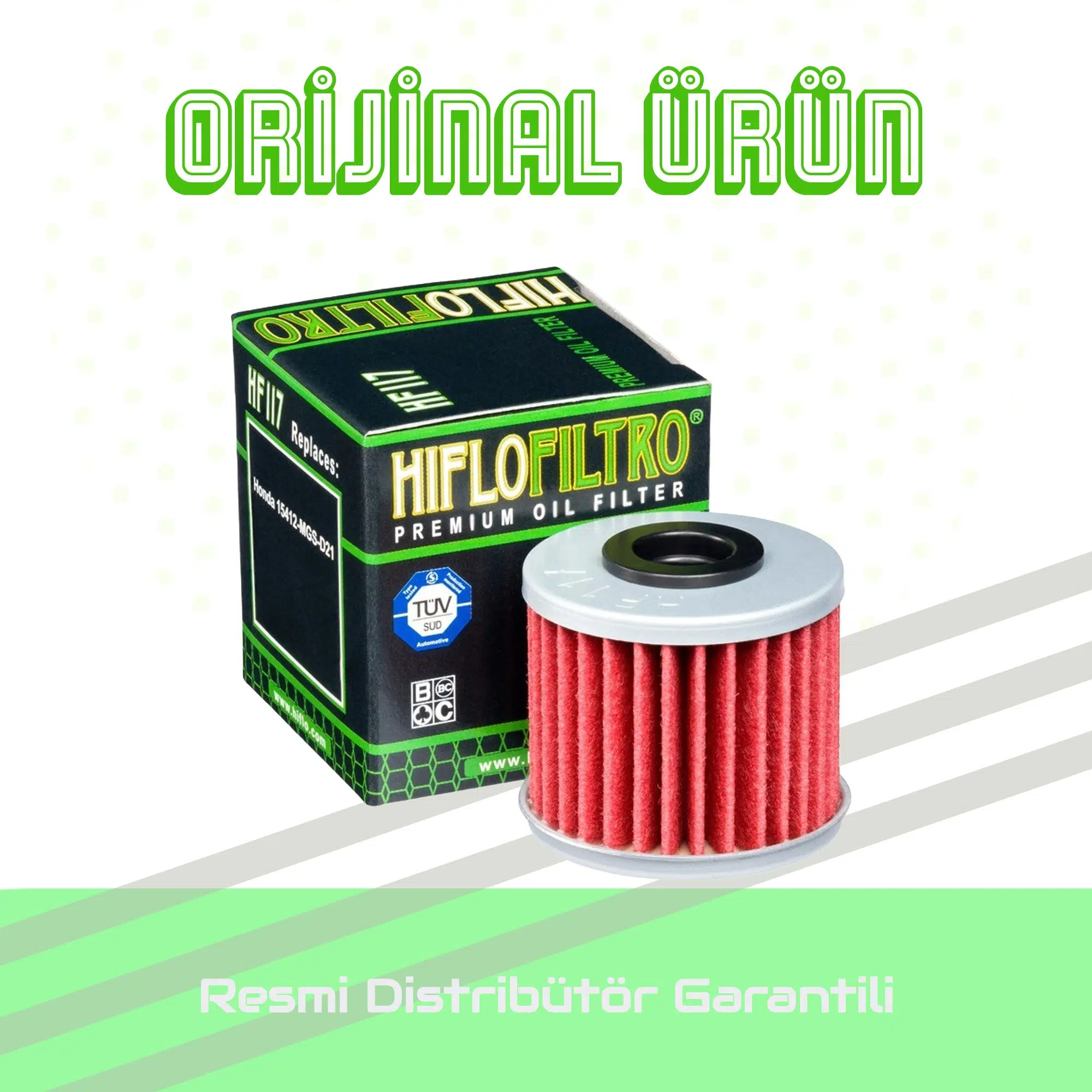 Hiflo Hf117 Honda Dct Yağ Filtresi