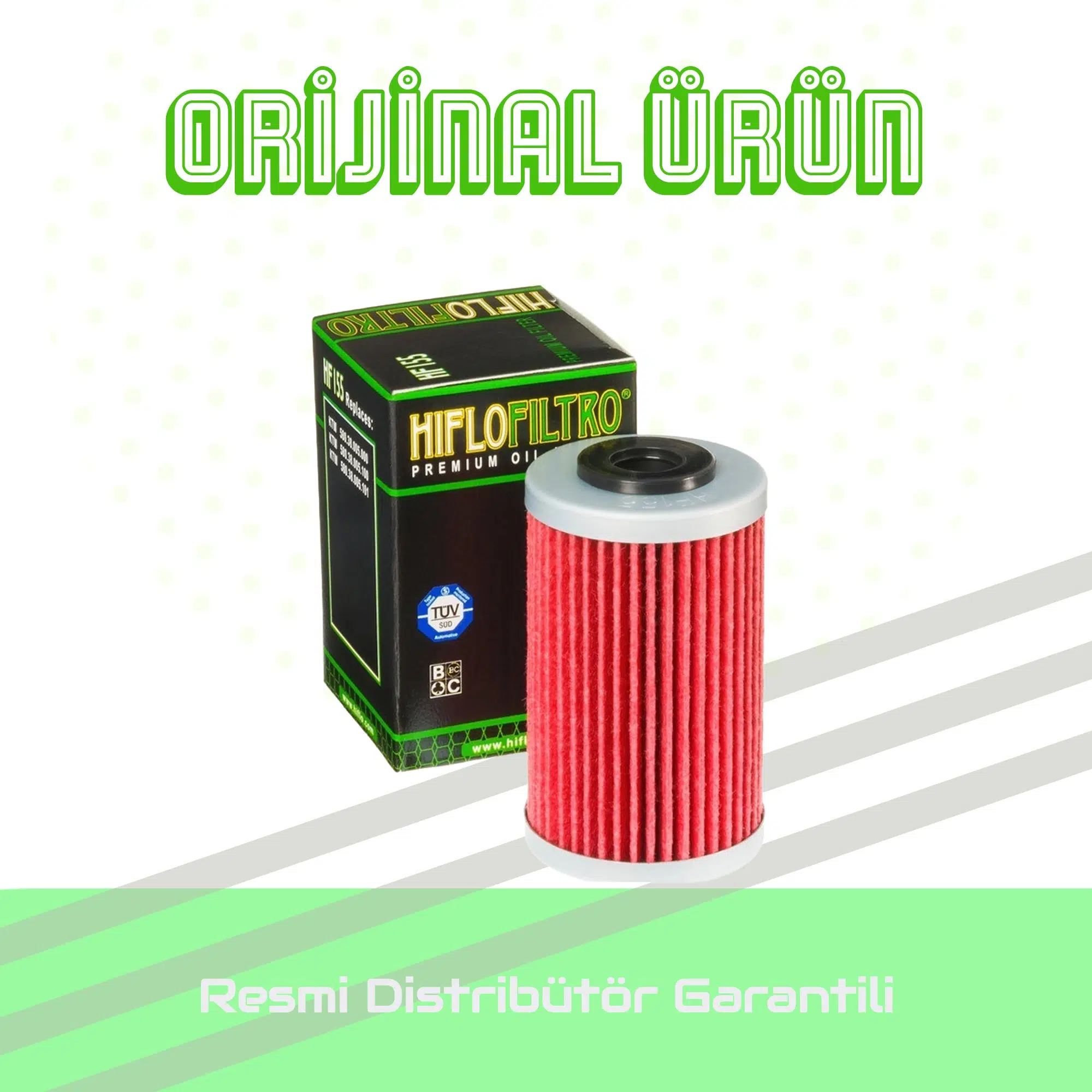 Hiflo Hf155 Ktm Rc 125 (2014-2019) Yağ Filtresi