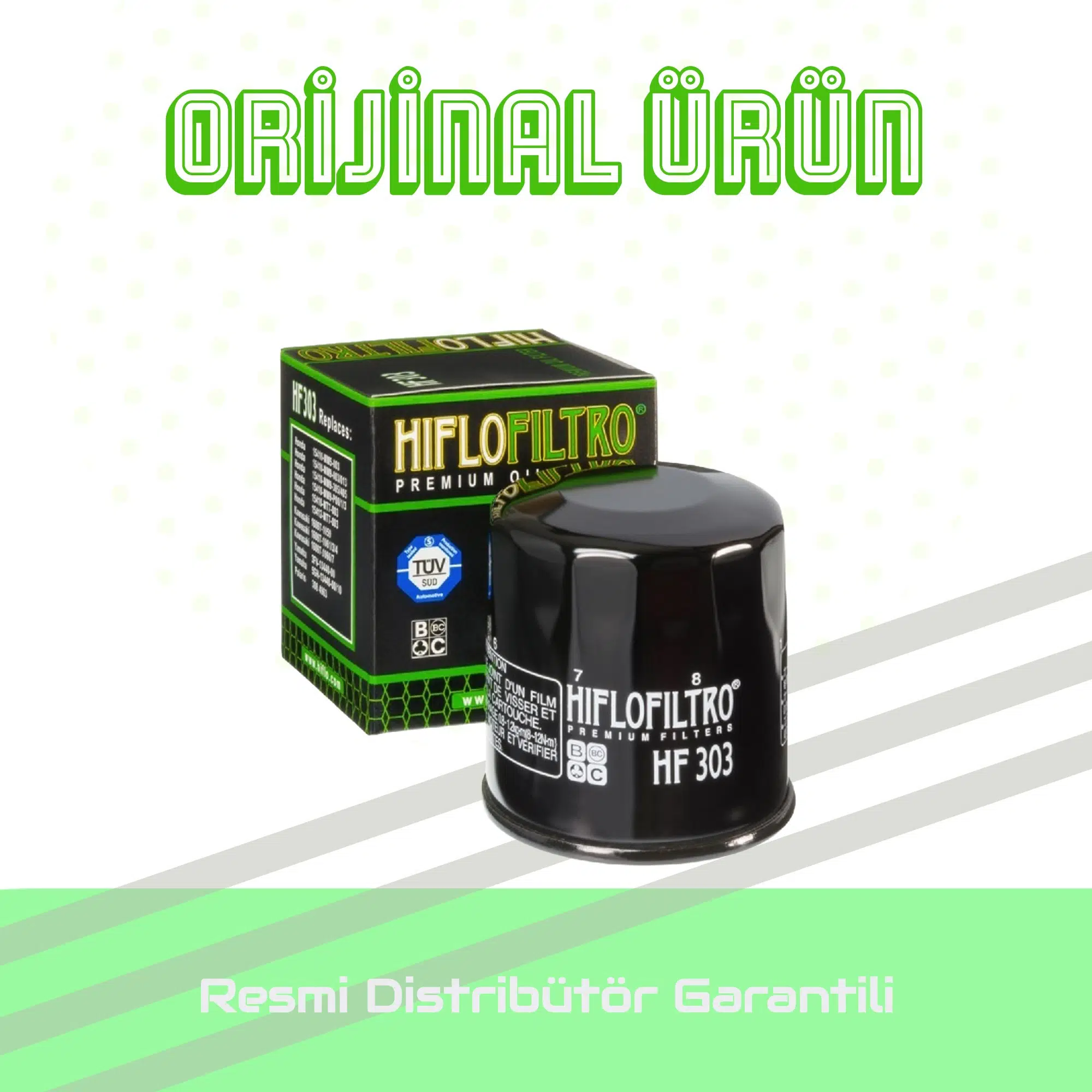 Hiflo Hf303 Yağ Filtresi