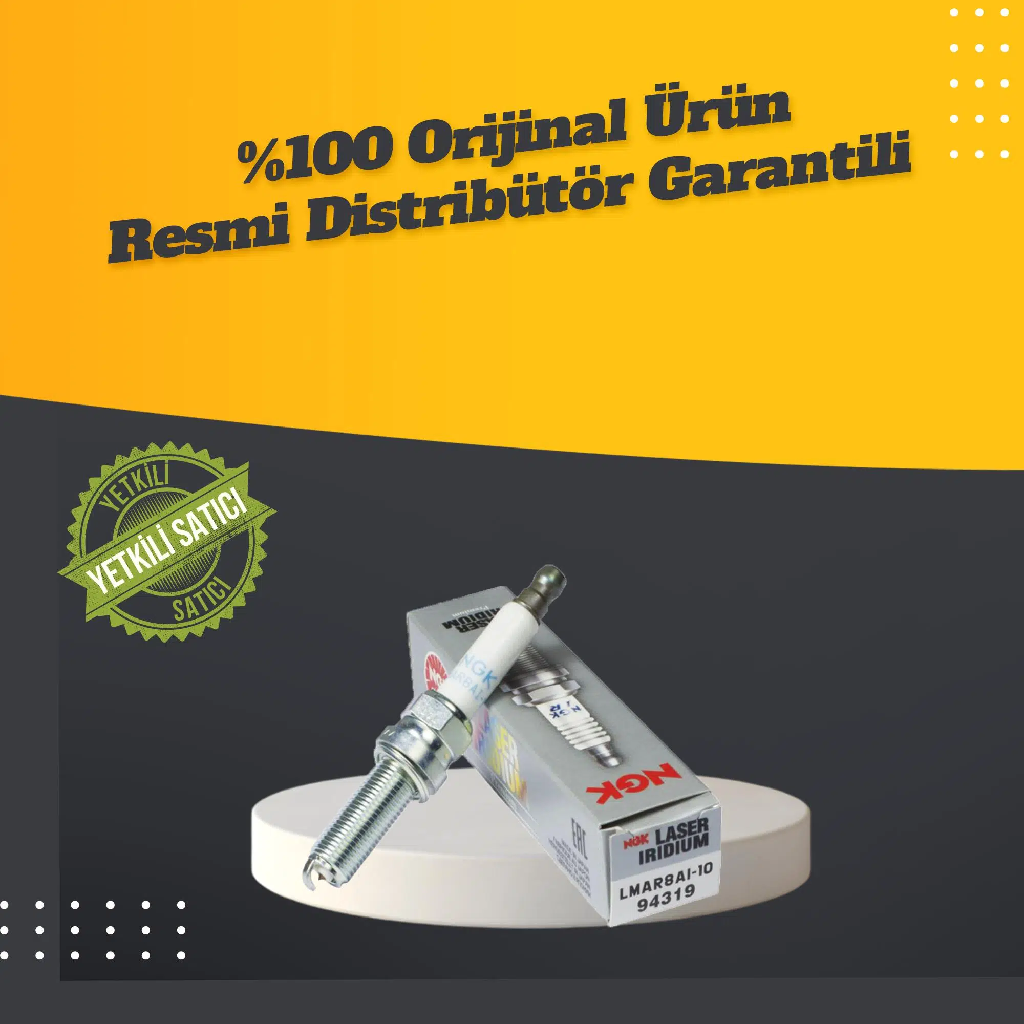 NGK BMW R1250 GS/ADV LAZER İRİDYUM BUJİ (2019-2021) LMAR8AI-10 