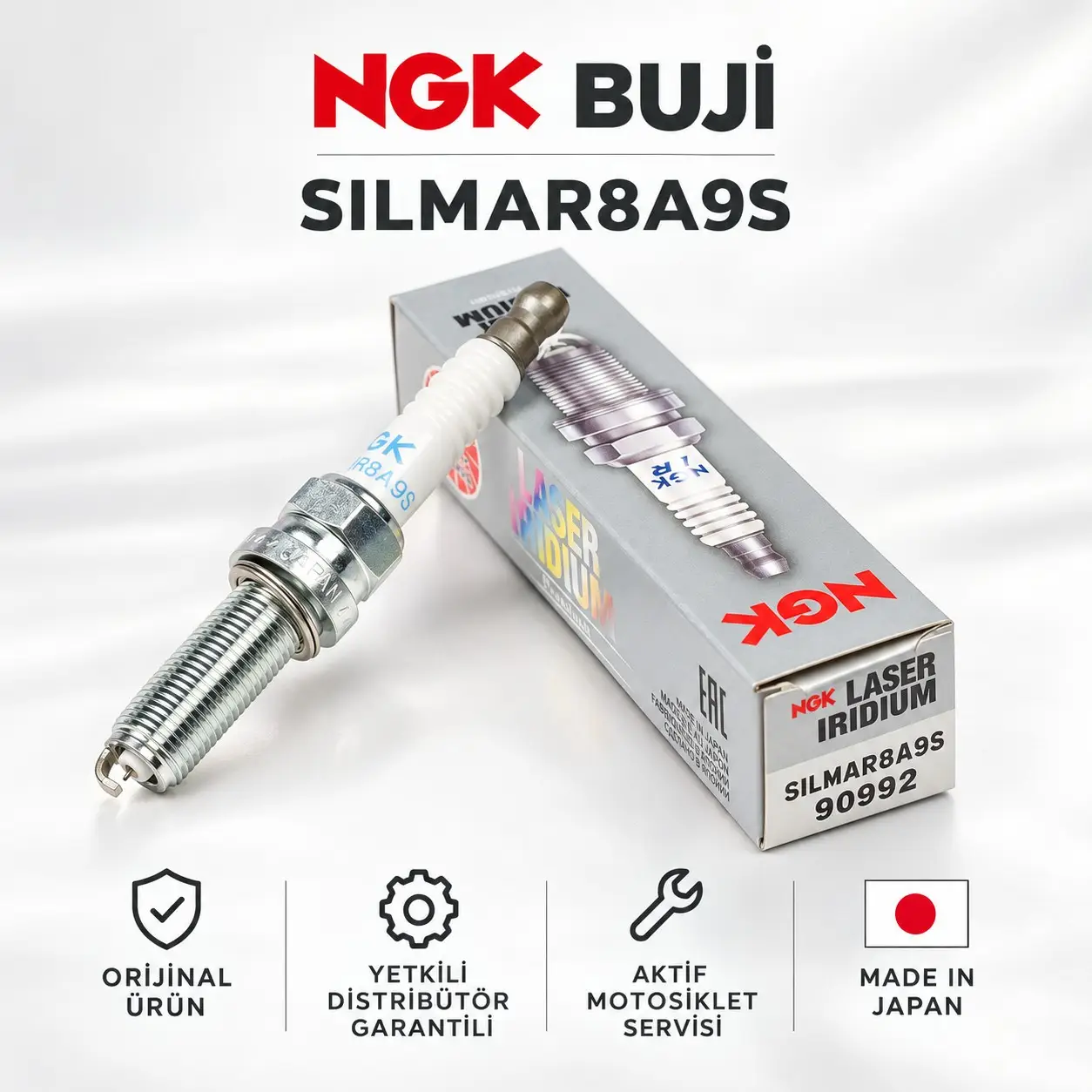 Ngk Honda Crf1100 Africatwin L2/Dct Lazer İridyum Buji (2020-2022) Sılmar8a9s