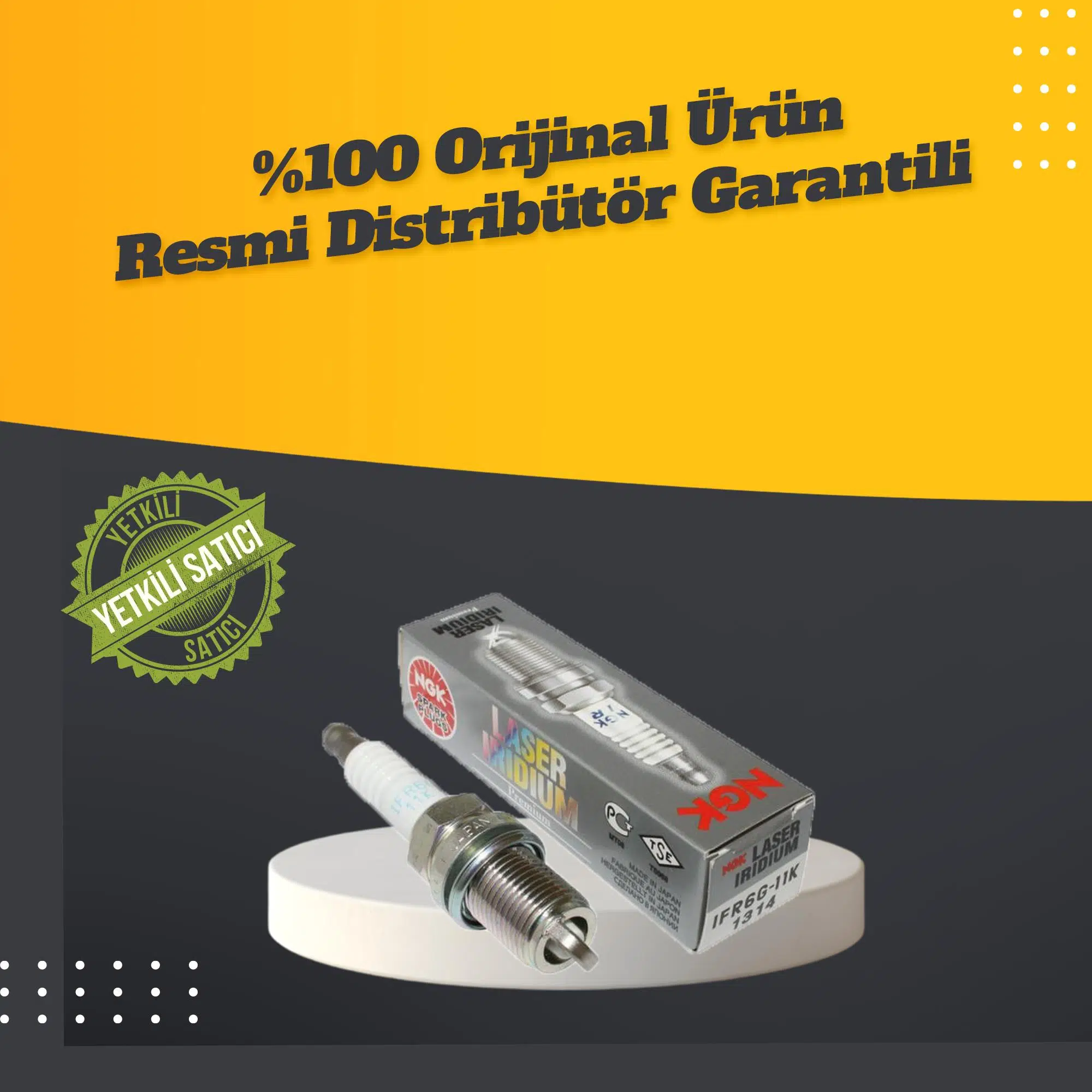 NGK HONDA NC700X LAZER İRİDYUM BUJİ (2012-2023) IFR6G-11K