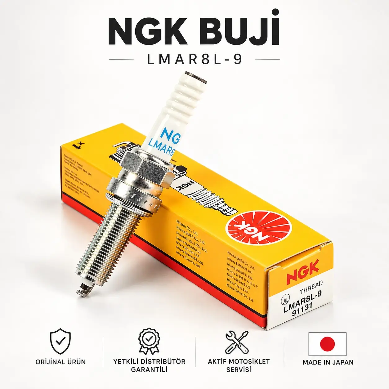 Ngk Honda Pcx125 Buji (2021-2024) Lmar8l9