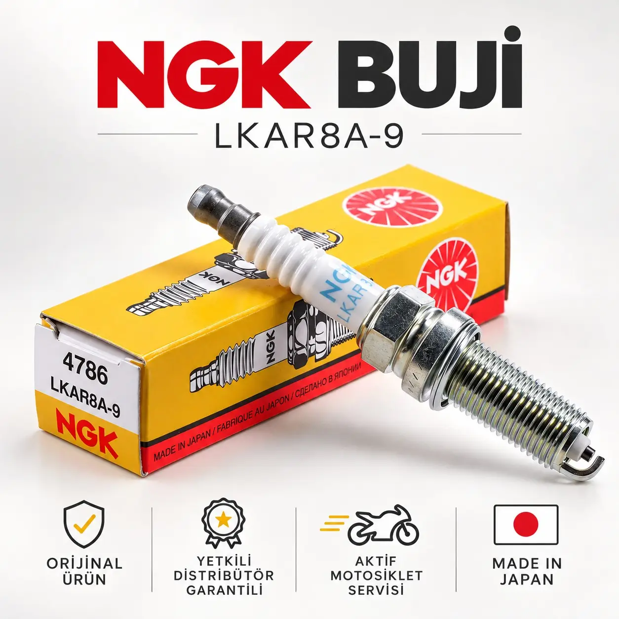 Ngk Ktm 200 Duke Buji (2012-2019) Lkar8a-9