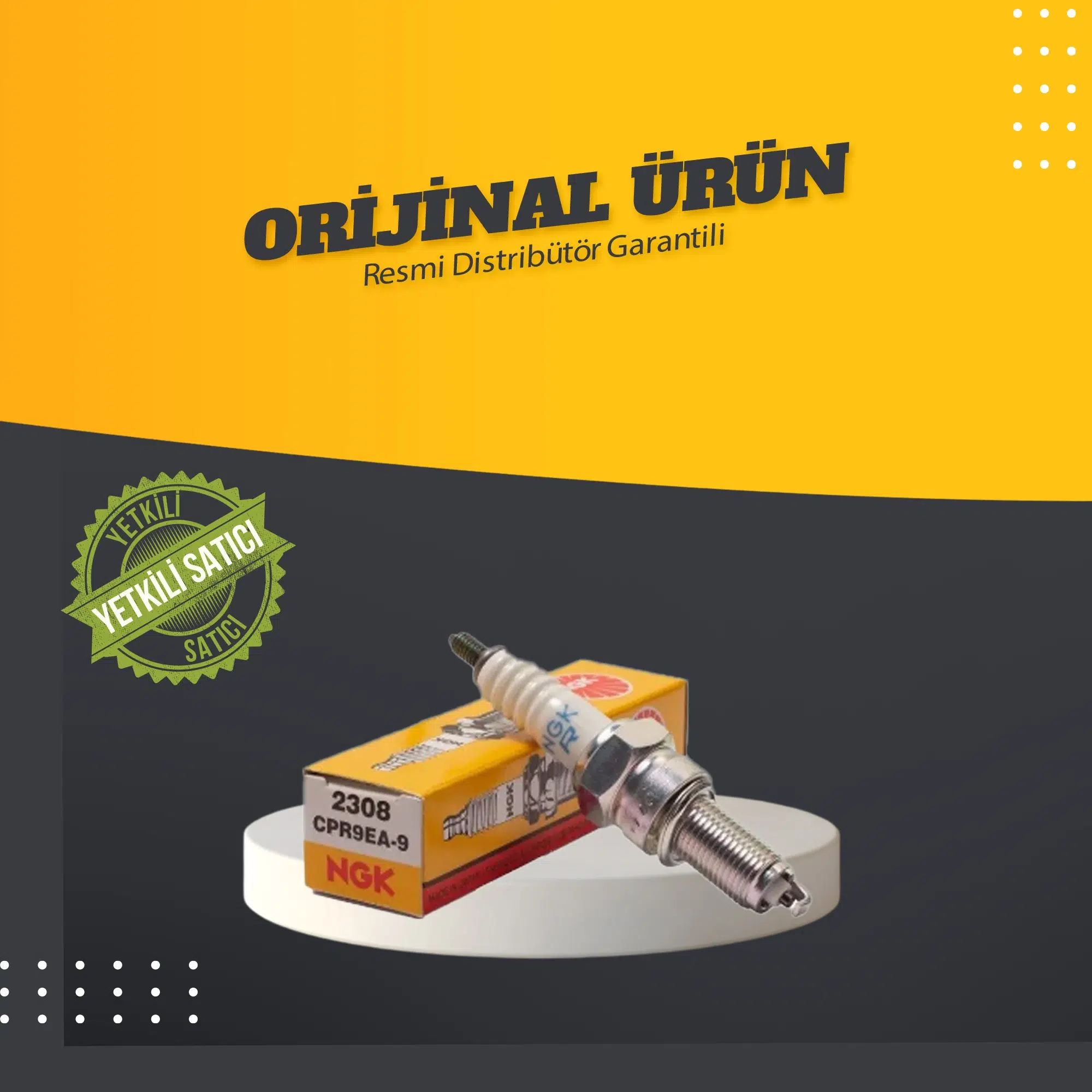 NGK YAMAHA MT-09 TRACER GT BUJİ (2015-2020) CPR9EA-9