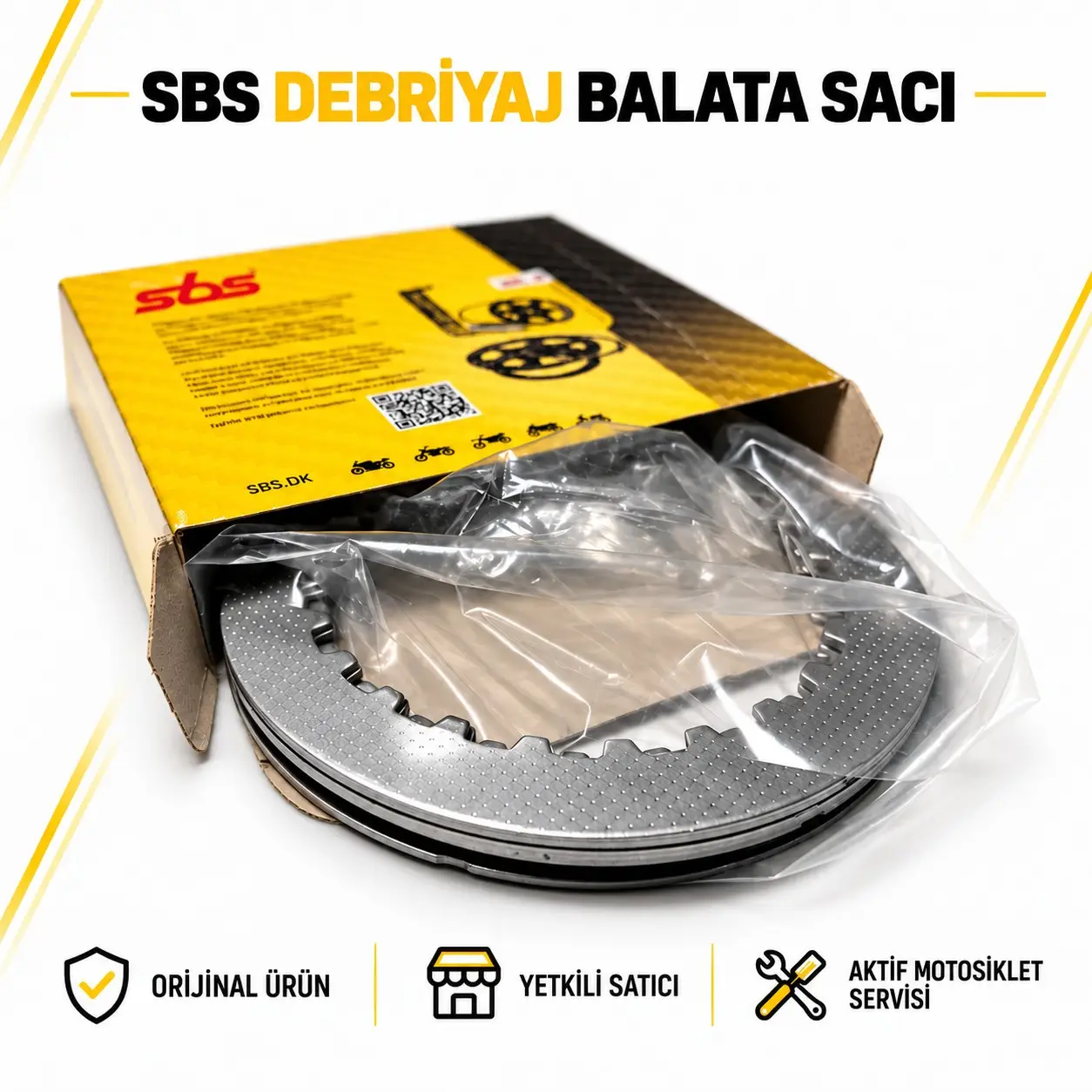 Sbs Yamaha Mt-07 Tracer (2016) Debriyaj Balata Sacı