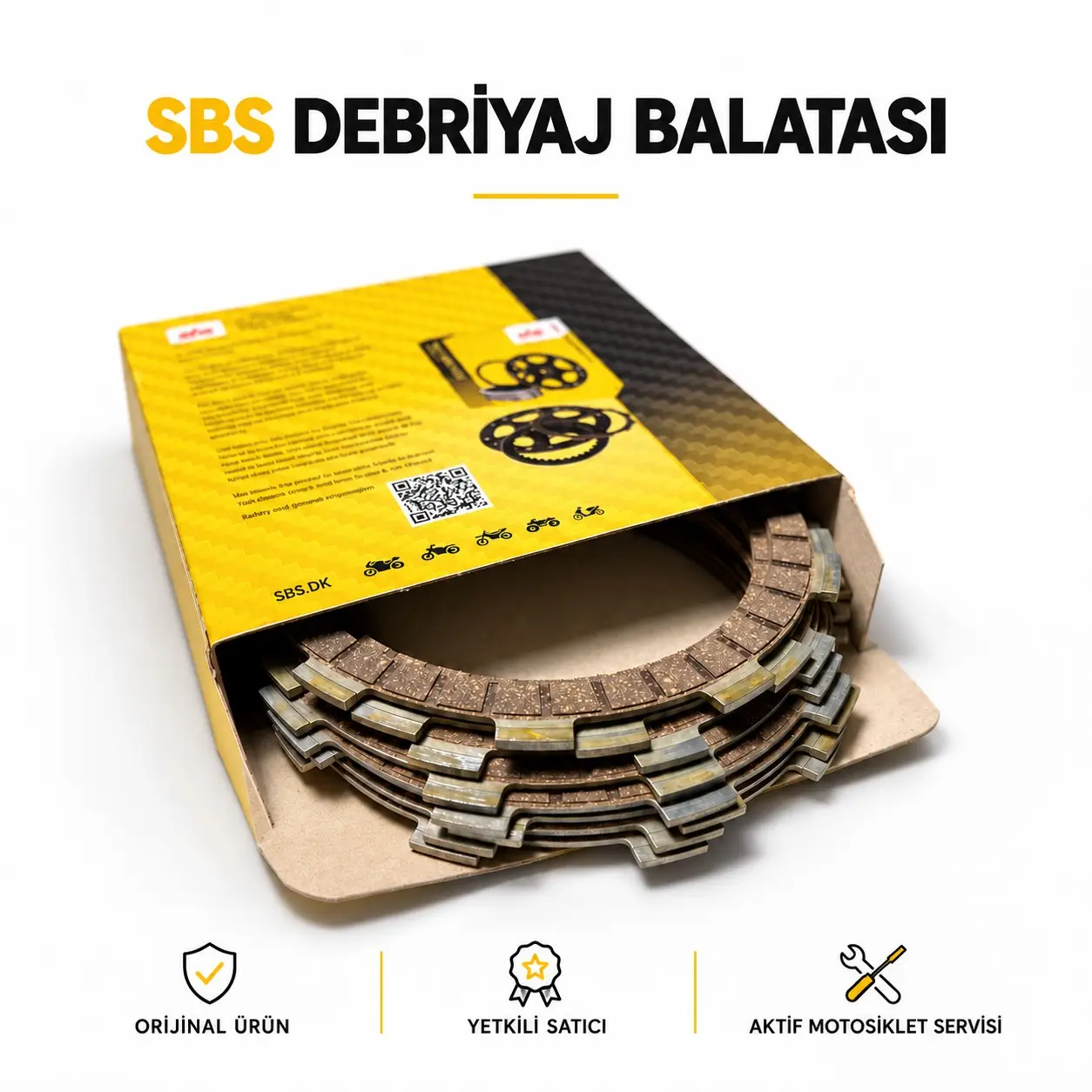 Sbs Yamaha Mt-07 Tracer (2016) Debriyaj Balatası
