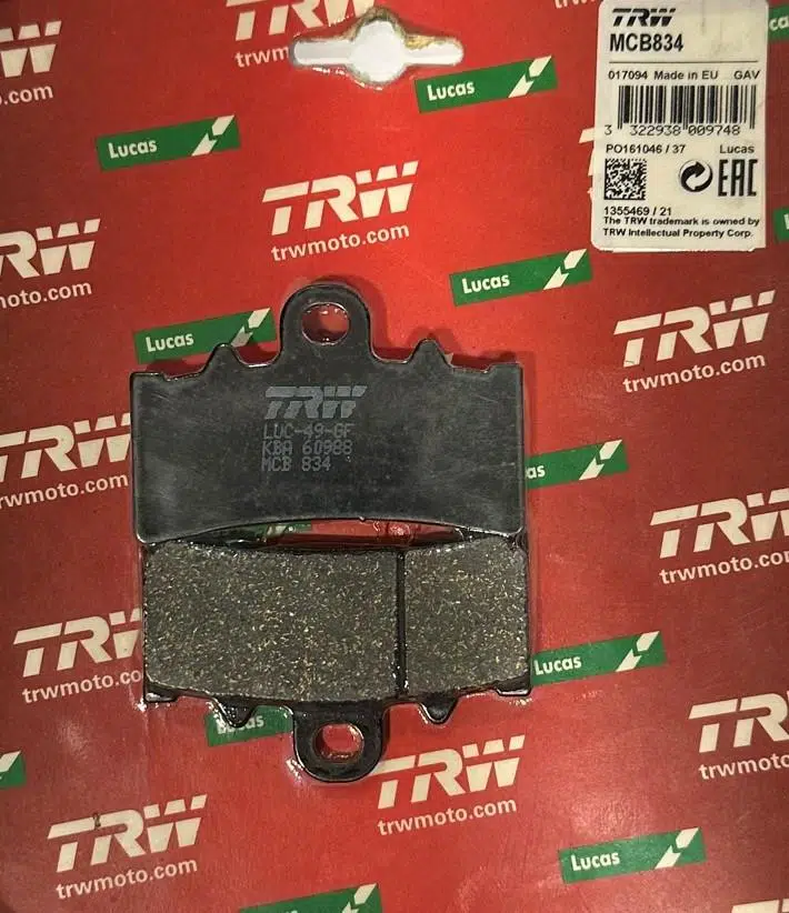 TRW MCB834 KTM DUKE 200 (2014-2017) ÖN FREN BALATASI