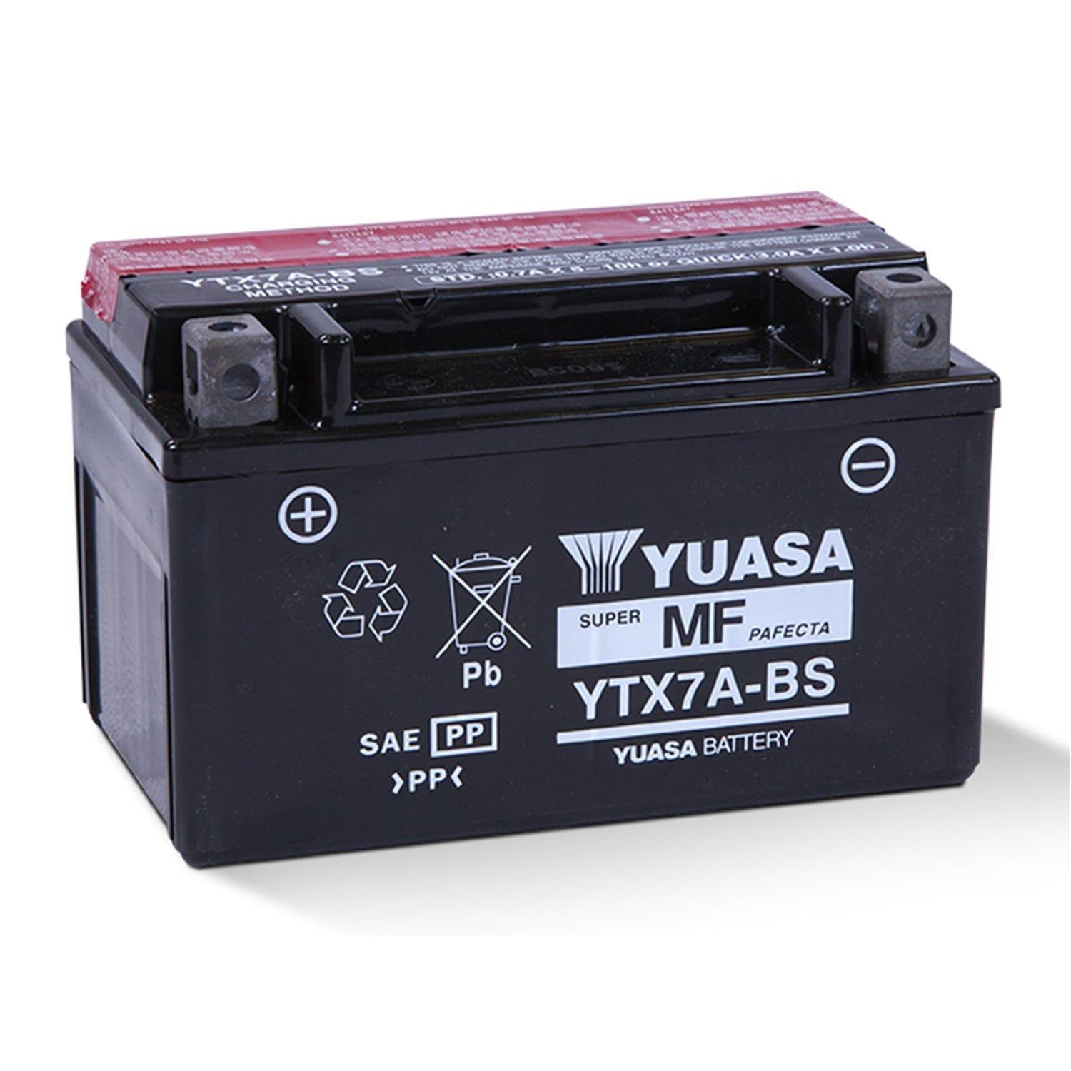 YUASA YTX7A-BS MOTOSİKLET AKÜSÜ